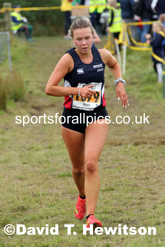 Senior womens 2021 North Eastern Harrier League, Druridge Bay. Photo: David T. Hewitson/Sports for All Pics